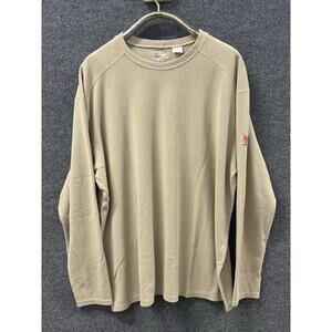 Drifire HRC2 FR Shirt Mens 4XL Tan Long Sleeve Flame Resistant Made In USA